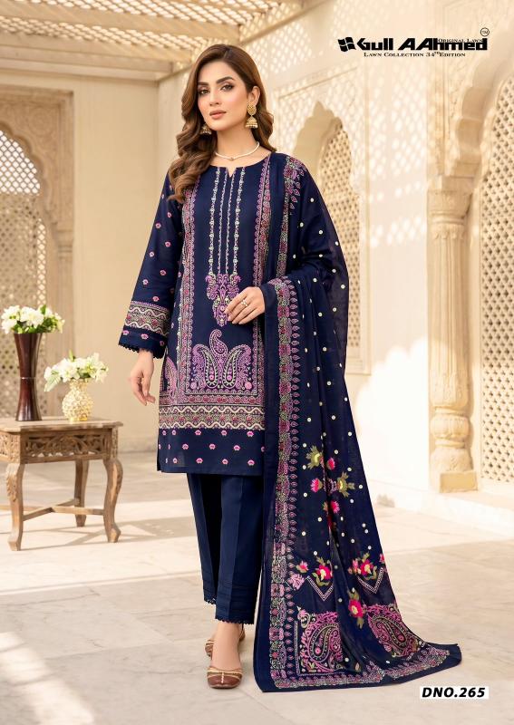 Gull aahmed lawn collection vol-32 wholesale dress materials in thrissur
